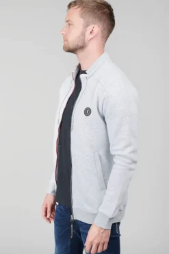 Homme Le Temps des Cerises Sweats-Sweat Goal Gris Clair