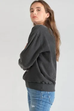 Femme Le Temps des Cerises Pulls & Sweats & Cardigans-Sweat Nyke Gris Delave