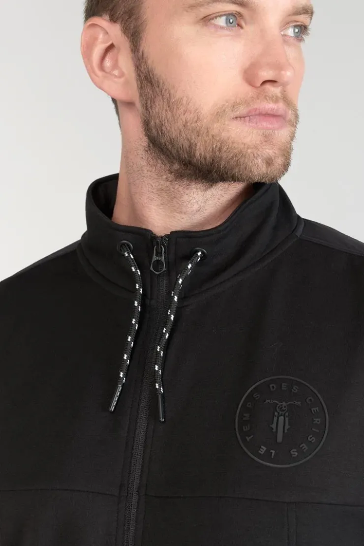 Homme Le Temps des Cerises Sweats-Sweat Zippe Gimo Noir