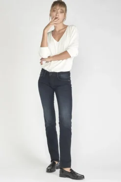 Femme Le Temps des Cerises Coupe Regular-Tiko Pulp Regular Jeans Bleu-Noir N°1
