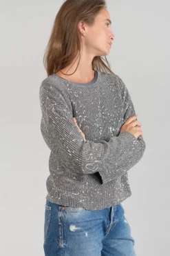 Femme Le Temps des Cerises Tops-Top Able Argente