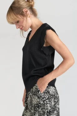 Femme Le Temps des Cerises Tops-Top Arket Noir