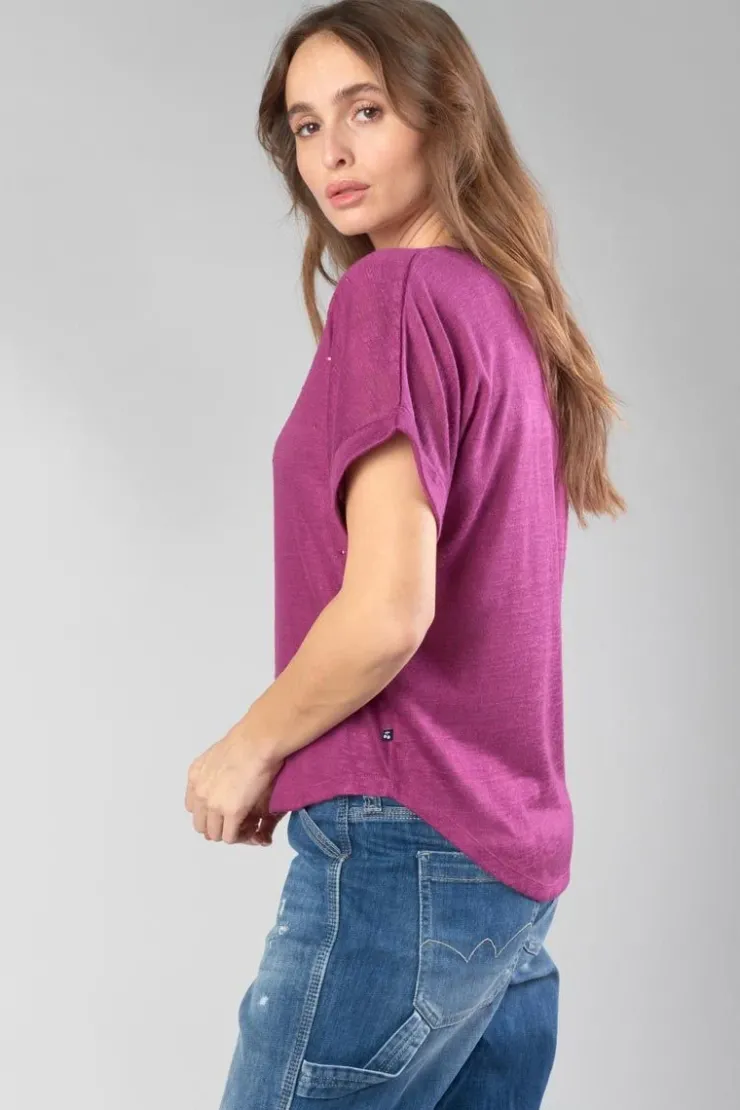 Femme Le Temps des Cerises T-Shirts & Débardeurs-Top Bibou Framboise