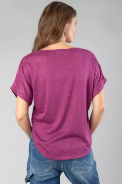 Femme Le Temps des Cerises T-Shirts & Débardeurs-Top Bibou Framboise