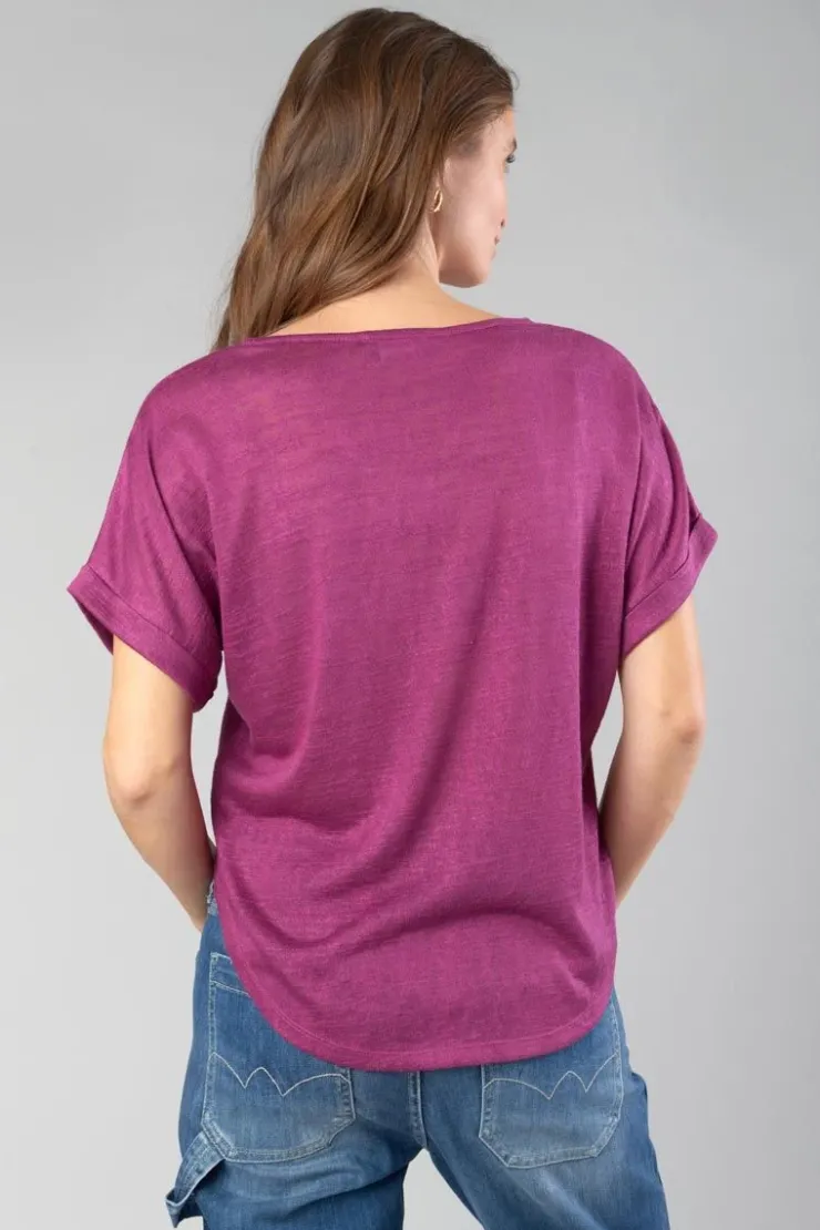 Femme Le Temps des Cerises T-Shirts & Débardeurs-Top Bibou Framboise