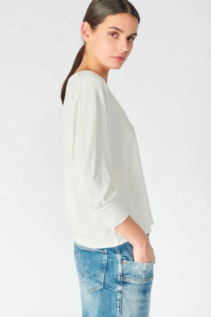 Femme Le Temps des Cerises T-Shirts & Débardeurs-Top Jessie Creme