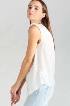 Femme Le Temps des Cerises Tops-Top Missou En Jacquard Creme