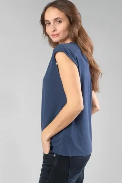 Femme Le Temps des Cerises T-Shirts & Débardeurs-Top Nate Bleu Nuit