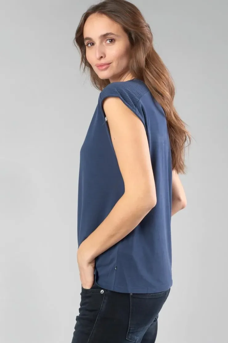 Femme Le Temps des Cerises T-Shirts & Débardeurs-Top Nate Bleu Nuit