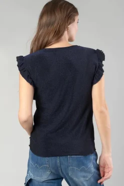 Femme Le Temps des Cerises Tops-Top Nea Bleu Nuit Irise