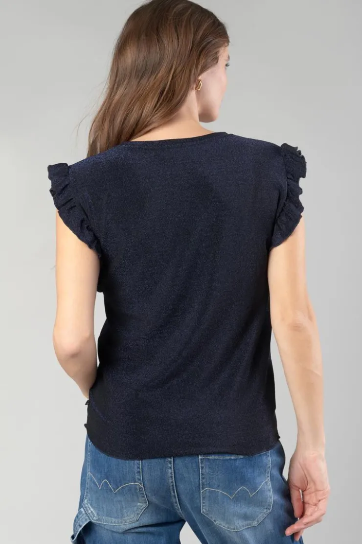 Femme Le Temps des Cerises Tops-Top Nea Bleu Nuit Irise