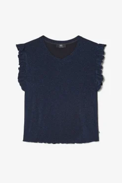 Femme Le Temps des Cerises Tops-Top Nea Bleu Nuit Irise