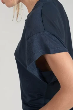 Femme Le Temps des Cerises T-Shirts & Débardeurs-Top Overs Bleu Marine