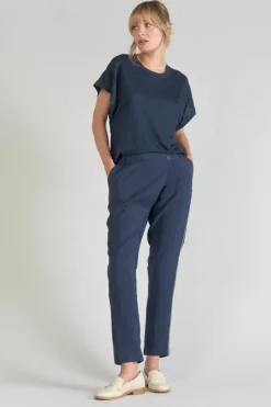 Femme Le Temps des Cerises T-Shirts & Débardeurs-Top Overs Bleu Marine