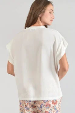 Femme Le Temps des Cerises T-Shirts & Débardeurs-Top Overs Creme