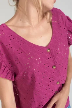 Femme Le Temps des Cerises Tops-Top Pedrina Violine