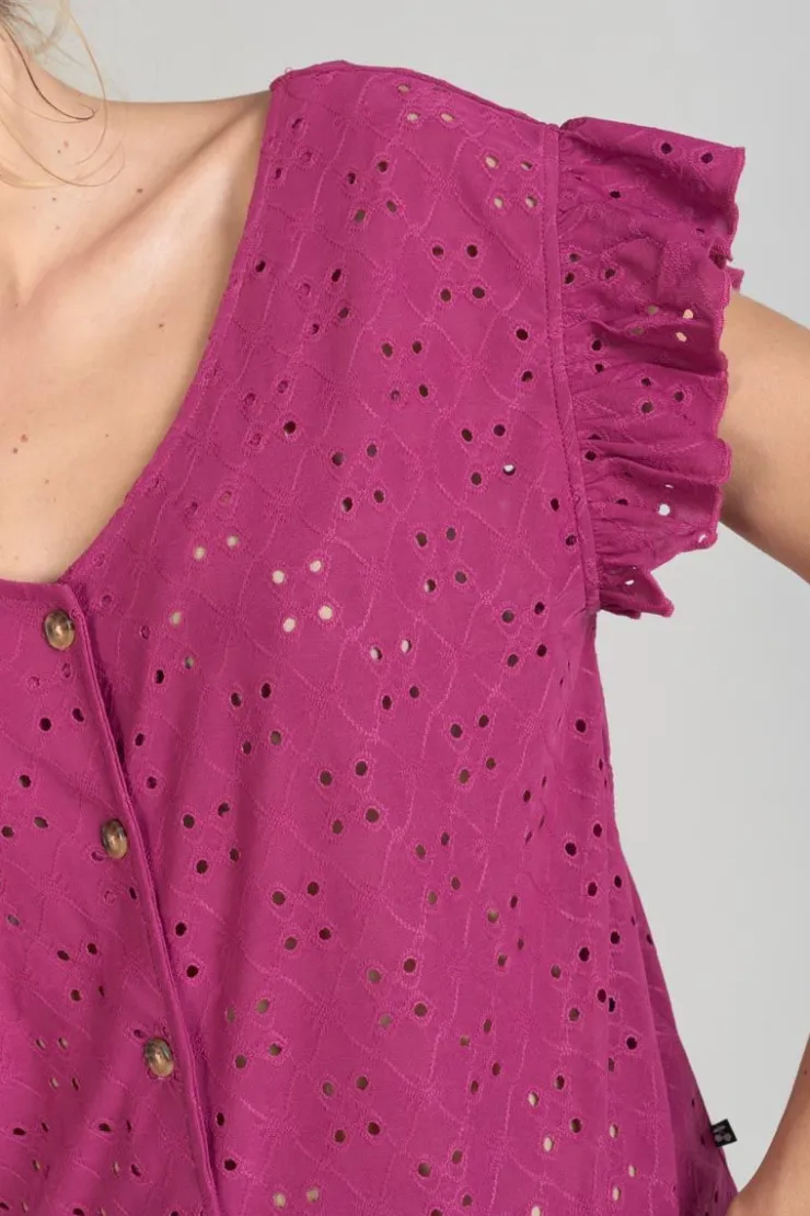 Femme Le Temps des Cerises Tops-Top Pedrina Violine