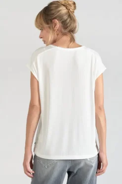 Femme Le Temps des Cerises T-Shirts & Débardeurs-Top Sidy Blanc