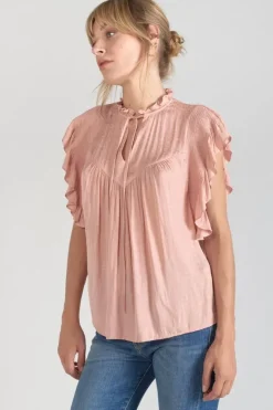 Femme Le Temps des Cerises Tops-Top Theron Rose Saumon