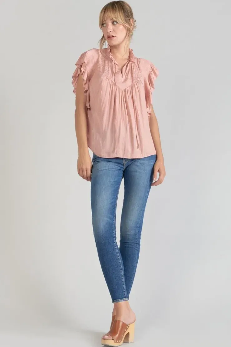 Femme Le Temps des Cerises Tops-Top Theron Rose Saumon