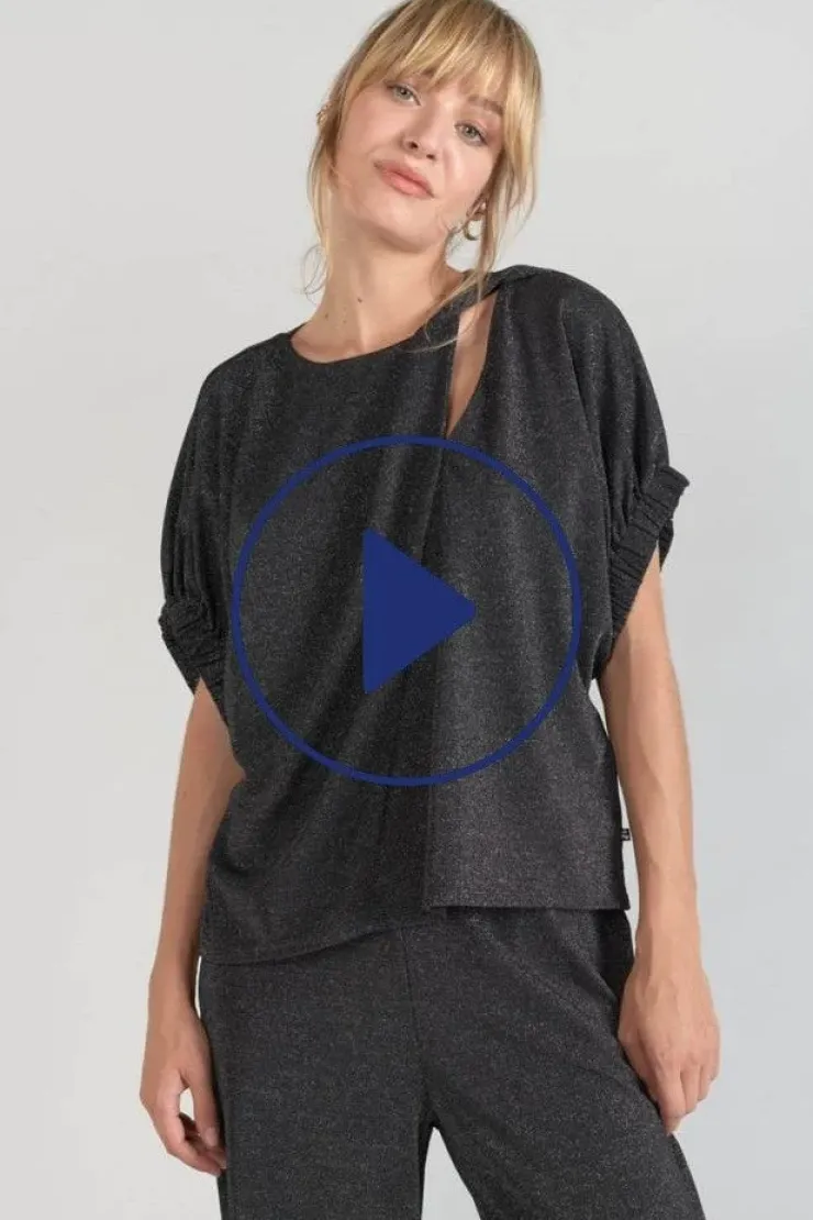 Femme Le Temps des Cerises Tops-Top Winslet Noir Irise