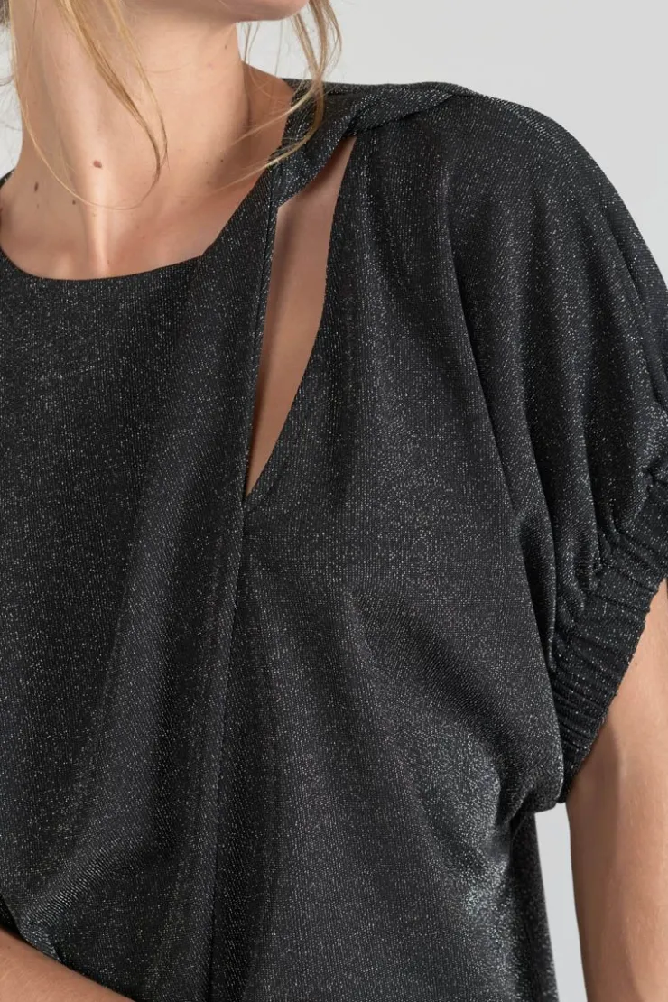 Femme Le Temps des Cerises Tops-Top Winslet Noir Irise