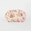 Femme Le Temps des Cerises Sacs & Portefeuilles-Trousse De Toilette Mary A Motif Fleuri Rose