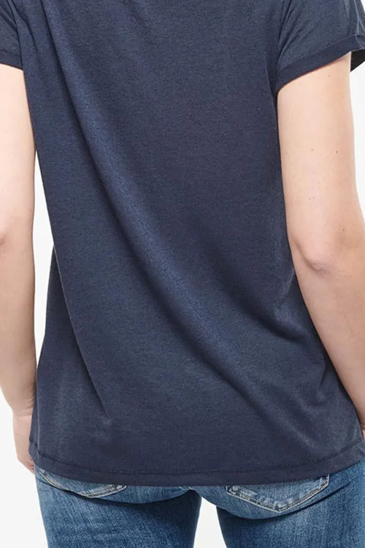 Femme Le Temps des Cerises T-Shirts & Débardeurs-T-Shirt Basitrame Marine