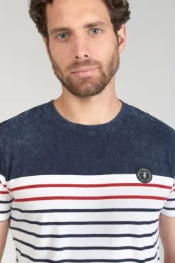 Homme Le Temps des Cerises T-Shirts & Polos-T-Shirt Blank A Rayures