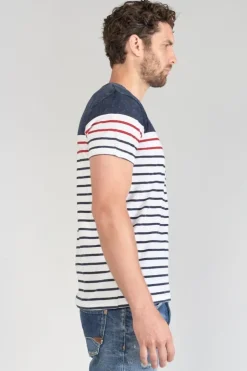 Homme Le Temps des Cerises T-Shirts & Polos-T-Shirt Blank A Rayures