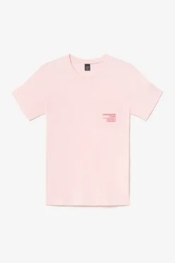 Homme Le Temps des Cerises T-Shirts & Polos-T-Shirt Brezol Rose Clair