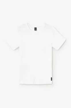 Homme Le Temps des Cerises T-Shirts & Polos-T-Shirt Brown Blanc