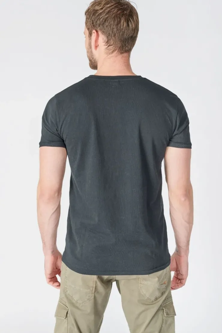 Homme Le Temps des Cerises T-Shirts & Polos-T-Shirt Brown Noir