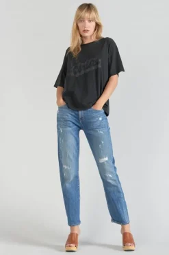 Femme Le Temps des Cerises T-Shirts & Débardeurs-T-Shirt Cassio Noir