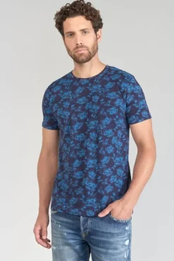 Homme Le Temps des Cerises T-Shirts & Polos-T-Shirt Conit A Motif Feuilles