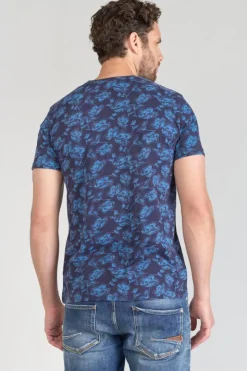 Homme Le Temps des Cerises T-Shirts & Polos-T-Shirt Conit A Motif Feuilles