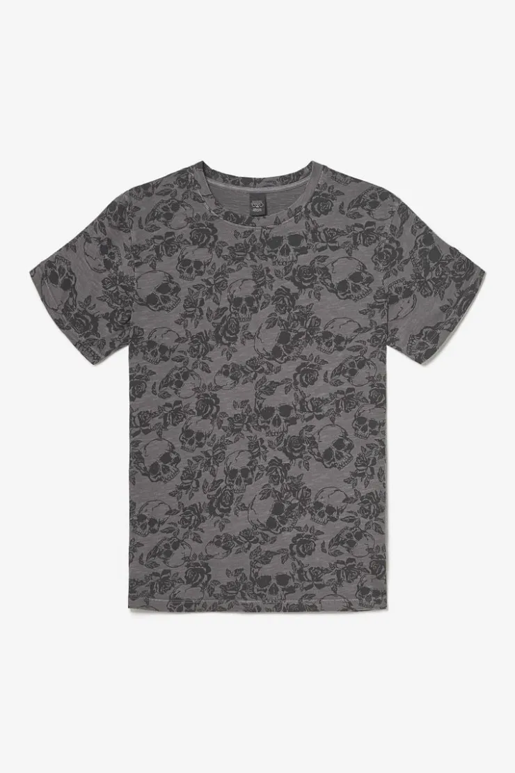 Homme Le Temps des Cerises T-Shirts & Polos-T-Shirt Facto Gris Et Noir