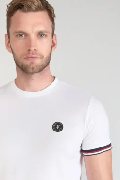 Homme Le Temps des Cerises T-Shirts & Polos-T-Shirt Grale Blanc