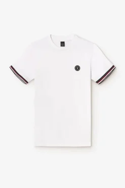 Homme Le Temps des Cerises T-Shirts & Polos-T-Shirt Grale Blanc