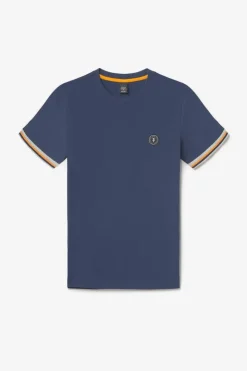 Homme Le Temps des Cerises T-Shirts & Polos-T-Shirt Grale Bleu Marine