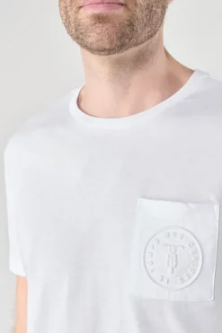 Homme Le Temps des Cerises T-Shirts & Polos-T-Shirt Paia Blanc