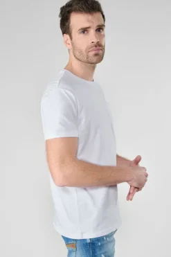 Homme Le Temps des Cerises T-Shirts & Polos-T-Shirt Paia Blanc