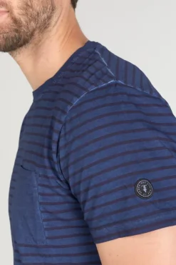 Homme Le Temps des Cerises T-Shirts & Polos-T-Shirt Rable A Rayures