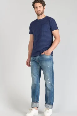 Homme Le Temps des Cerises T-Shirts & Polos-T-Shirt Rable A Rayures