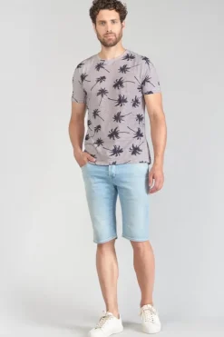 Homme Le Temps des Cerises T-Shirts & Polos-T-Shirt Robles A Motif Palmier