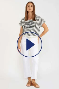 Femme Le Temps des Cerises T-Shirts & Débardeurs-T-Shirt Sailor Mariniere