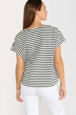 Femme Le Temps des Cerises T-Shirts & Débardeurs-T-Shirt Sailor Mariniere