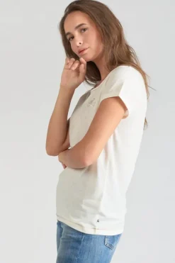 Femme Le Temps des Cerises T-Shirts & Débardeurs-T-Shirt Smalltrame Creme