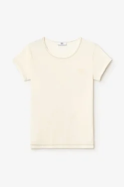 Femme Le Temps des Cerises T-Shirts & Débardeurs-T-Shirt Smalltrame Creme