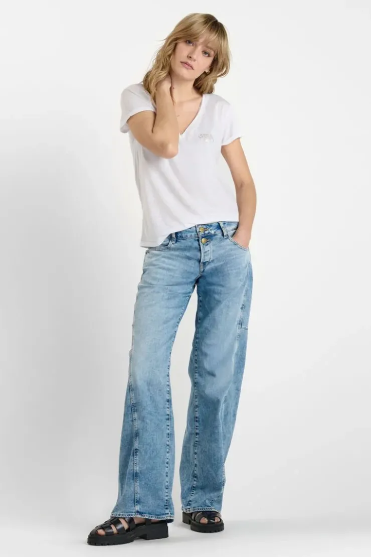 Femme Le Temps des Cerises T-Shirts & Débardeurs-T-Shirt Smallvtrame Blanc